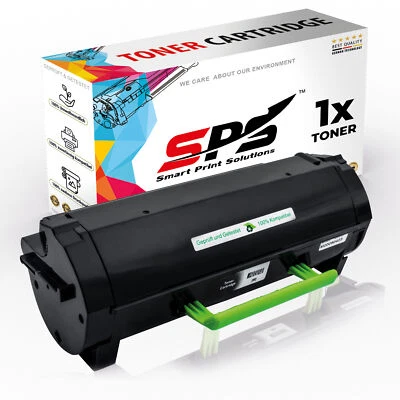 SMART PRINT SOLUTIONS (SPS) 602H/60F2H00 Toner Kompatibel für Lexmark MX 511 DE | 1x Schwarz