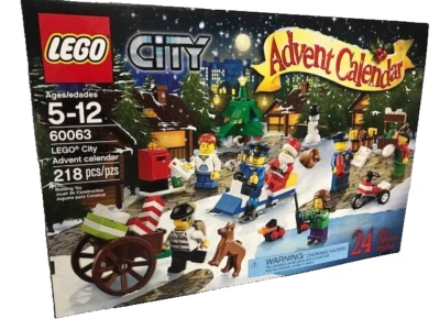 Lego - City Advent Calendar 218 PCS. 24 Gifts, # 60063 (2014) - Image 1 of 2