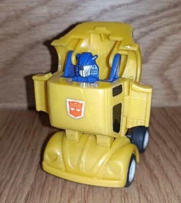 Figurine Robot Transformers G1 Bumblebee Throttlebot Goldbug Vintage Hasbro A-2  - Photo 1/4