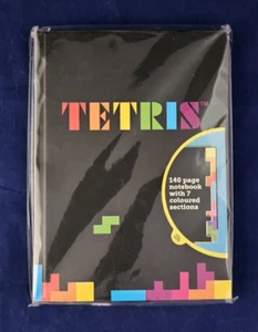 Paladone - Offizielles Tetris 140 Seiten Notizbuch - 7 farbige Abschnitte - Bild 1 von 2