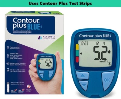 Contour Plus BLUE Blutzuckermessgerät Messsystem