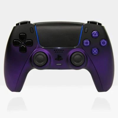 Purple Haze PS5 Controller Killscreen Pro DualSense Black  Clicky Mouse Click - Image 1 of 4