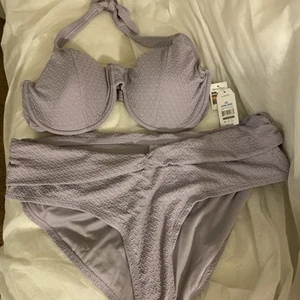 Time and Tru 2 Piece Swimsuit Women (size 2X  20w-22w) - Picture 1 of 10