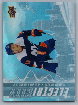 2024-25 Upper Deck Series 2 - Electricity Mathew Barzal #EC-3 - Image 1 of 2
