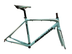 Bianchi Impulso 53cm Frame Set - Lightweight Racing Bike Frame - Picture 1 of 14