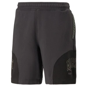 PUMA Market Regular X 8 Inch Shorts Mens Black Casual Athletic Bottoms 53508585 - Picture 1 of 2
