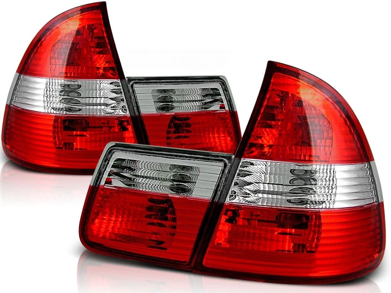 rear lights for BMW E46 1999 2000 2001 2002 2003 2004 2005 touring red white - Image 1 of 1