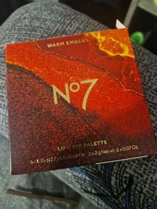 No7 Warm Embers Lip & Eye Palette 6 Eyeshadow 2 Lip Gloss & Mirror RRP £25. New - Picture 1 of 2