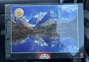 EDUCA 1500 piece puzzle CHAMONIX, MONT BLANC, FRANCE  Sealed - New Rare VHTF - Picture 1 of 2