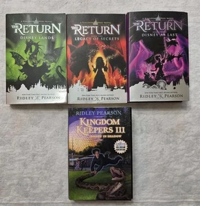 Kingdom Keepers: Book 1-3 Plus Extra. 4 Book Lot. Some 1st. Half HC. Good Condit - Bild 1 von 10