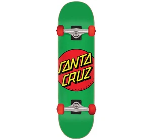 Santa Cruz Classic Dot Green 7.8" Complete Skateboard - Picture 1 of 3