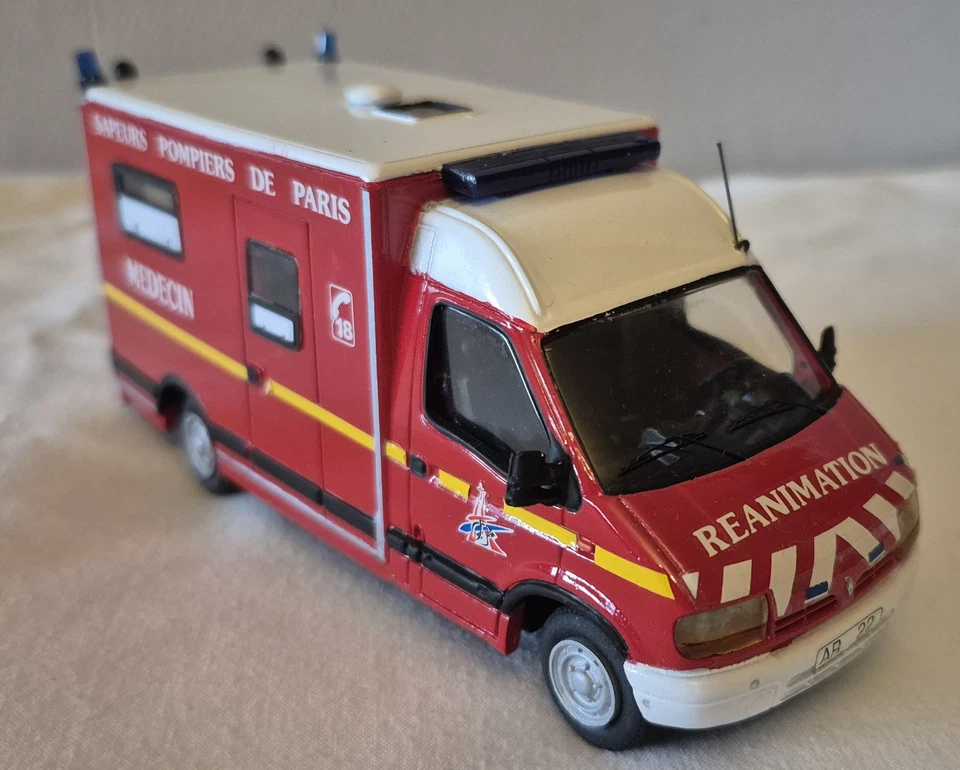 Miniature BSPP pompiers Paris AR MASTER TYPE 2 MVI K157 - Photo 1/4