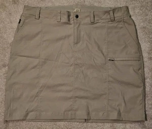 Duluth Trading Co Skort Beige Plus Size 20 - Picture 1 of 7