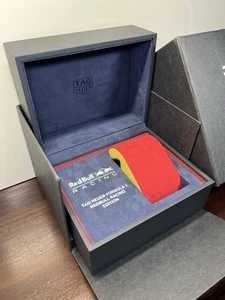 TAG Heuer F1 Red Bull Racing Empty Watch Display Box Completed with Outer Box - Picture 1 of 8