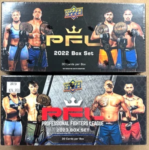 2022 & 2023 Upper Deck Professional Fight League PFL Factory Sealed Box Set MMA - Picture 1 of 3