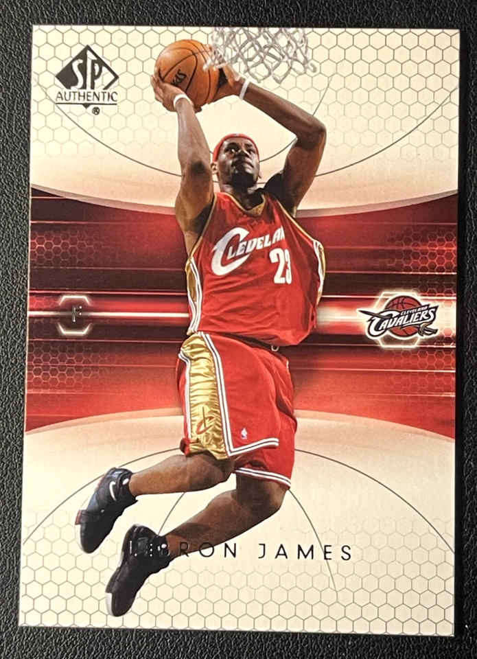 2004-05 SP Authentic - LEBRON JAMES #14  Cleveland Caviliers card in great shape - Image 1 of 1