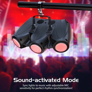 RGBW 192LED Multi-Pattern Disco Show Party Light DMX Laser Stage Light NEW - Picture 1 of 8