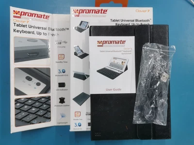 Promate Claviar 7 universal tablet bluetooth keyboard case 8" - Image 1 of 4