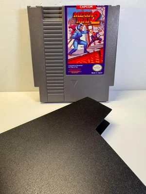 Mega Man 2 (Nintendo NES, 1989) Authentic. Tested. Sleeve. - Image 1 of 4