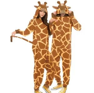 Costume Spirit Halloween Cosplay Giraffa pezzo unico tuta vestito unisex XL - Foto 1 di 3