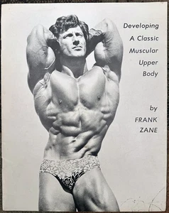 Vintage Frank Zane Developing a Classic Muscular Upper Body Muscle Bodybuilding - Bild 1 von 4