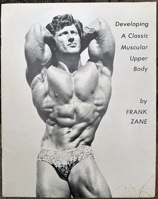 Vintage Frank Zane Developing a Classic Muscular Upper Body Muscle Bodybuilding - Image 1 of 4