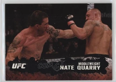 2009 Topps UFC Round 2 Silver /188 Nate Quarry #20 Rookie RC - Image 1 of 2