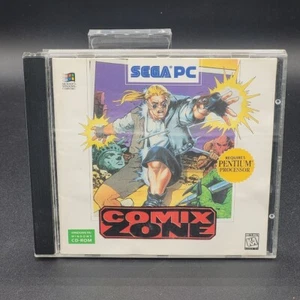 Comix Zone Video Game Vintage 1995 Sega PC Near Complete Untested - Picture 1 of 4