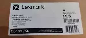 Lexmark C/X 540 Series / CS/CX 310/410/510 / C540X75G / One Waste Toner Bottle - Bild 1 von 5