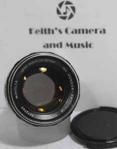 Minolta MC 58mm f1.4 Rokkor-PF Lens great glass & aperture but tight focus READ - Picture 1 of 22