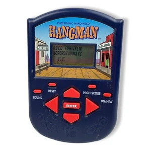 Milton Bradley MB Hangman Handheld Electronic Game 1995 getestet funktioniert - Bild 1 von 6