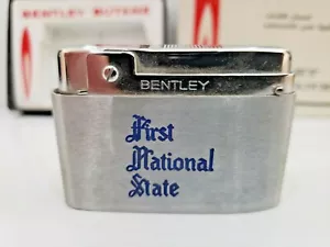" Premier National État " Vintage Bentley Briquet/Autriche/Original Boîte, Inst - Picture 1 of 3