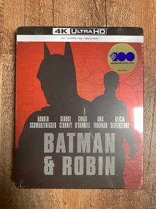 Batman & Robin w. Steelbook (4k UHD + Blu-ray, Region Free) *NEW/SEALED* - Picture 1 of 4