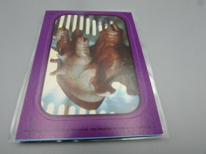 1983 ROTJ Star Wars Trading Card Sticker Ree yees #5 Purple Mint condition