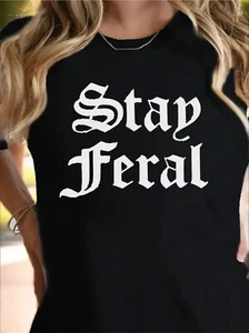 Women's Casual T-shirt, Comfortable Fit for Everyday Wear - Picture 1 of 12