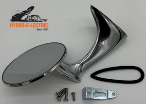 Espejo retrovisor lateral exterior cromado Ford 1949-1951 nuevo con junta - se adapta a diestro/derecho - Imagen 1 de 5