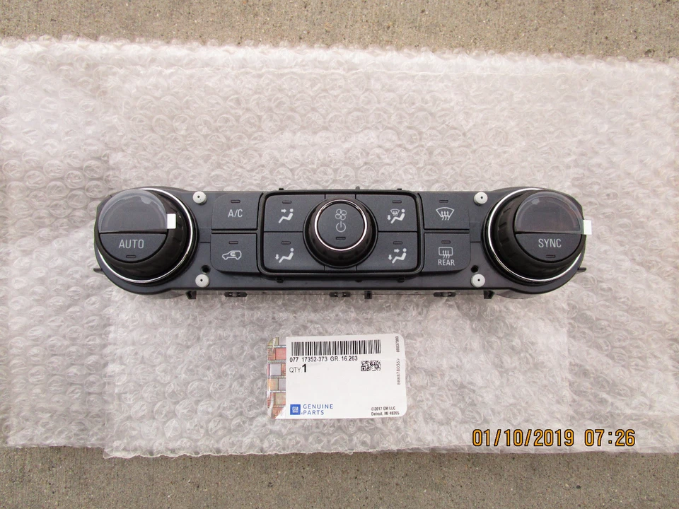 18-19 CHEVY SILVERADO 2500HD 3500HD AIRE ACONDICIONADO CALENTADOR CONTROL DE TEMPERATURA NUEVO Foto 1 de 3