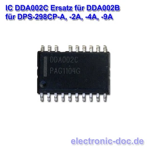 IC DDA002C = DDA002B IC601 für Netzteil DPS-298CP für LCD-TV PHILIPS - Bild 1 von 2