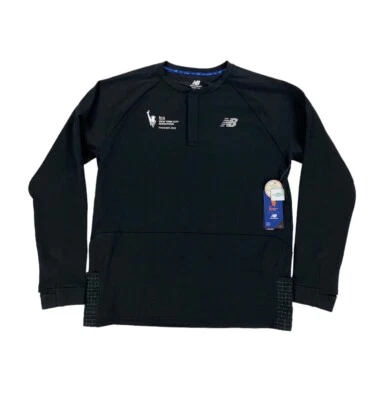 NUEVA Camisa New Balance 2023 NYCM Finisher Heatgrid Manga Larga Para Hombre Negra Foto 1 de 4