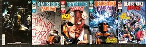 Deathstroke (2016) 36 37 38 39 40 en estado bastante bueno/casi nuevo Arkham Story Arc completo con variante #36 - Imagen 1 de 3