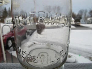 Botella de leche SREQ Rothermel Rothermel's Dairy Minersville PA SCHUYLKILL CO 1945 - Imagen 1 de 2