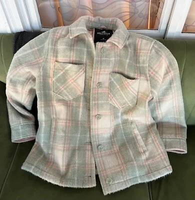 Hollister  Pastel Colored Wool Blend Pea Coat - Image 1 of 4