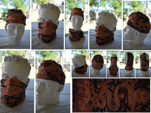 1x'DRAGON' Cabeza/Cara/Máscara/Cuello Tubo Multiuso Bandana/Durag. Bufanda/Envoltura para la Cabeza. 024 - Imagen 1 de 12