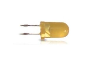 Genuine Radio Shack (276-021) Package Of 2 3VDC 20mA 55mcd 5mm Yellow LED *NEW*