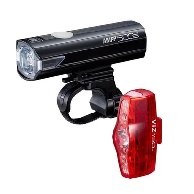 BLACK FRIDAY DEAL - Cateye AMPP 500S / VIZ 150 Bike Light Set - Image 1 of 4