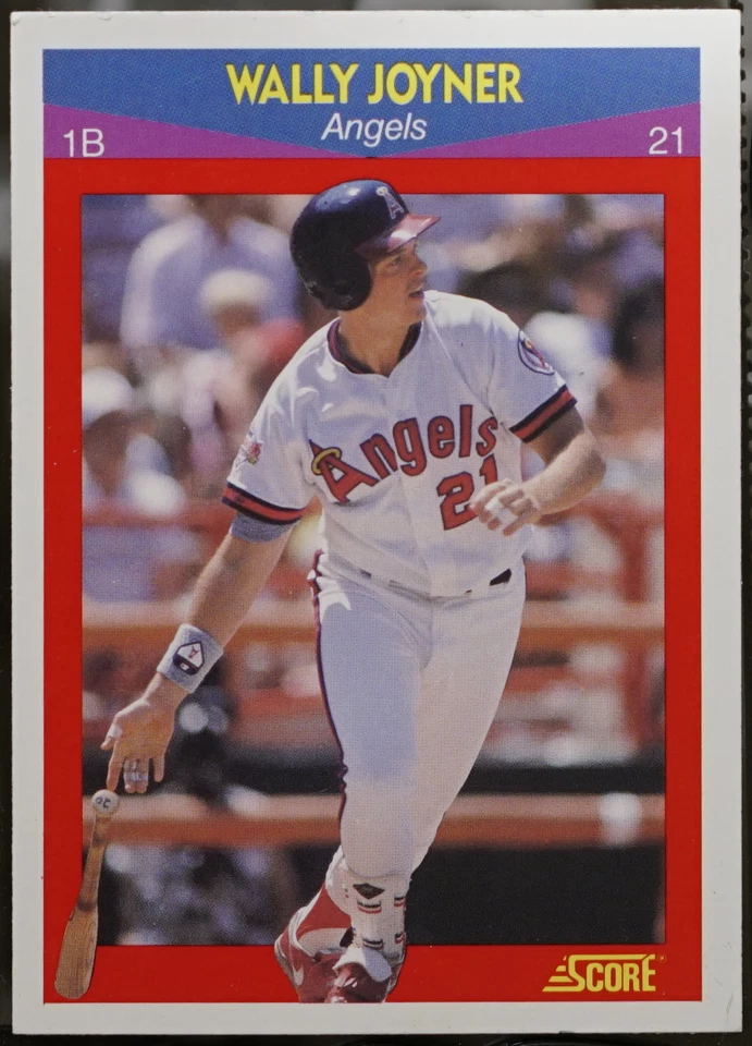 1990 Score Super Star Baseball Wally Joyner #81 NM - Image 1 of 1