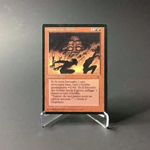Magic: The Gathering Goblin Shrine Sacrario dei Goblin (Italian Dark/Red/C) 1995 - Picture 1 of 2