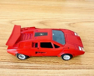 Shinsei 1985 Mini Power Red Lamborghini  #406 1:38 Countach Made in Japan 4.5” - Picture 1 of 10