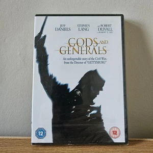 Gods And Generals (DVD, 2004) New and Sealed Jeff Daniels, Stephen Lang - Foto 1 di 2