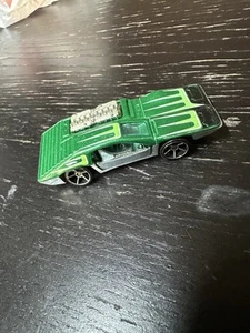 Vintage 1970 Hot Wheels Side Kick Green Car Visible Seat Green Design - Picture 1 of 13